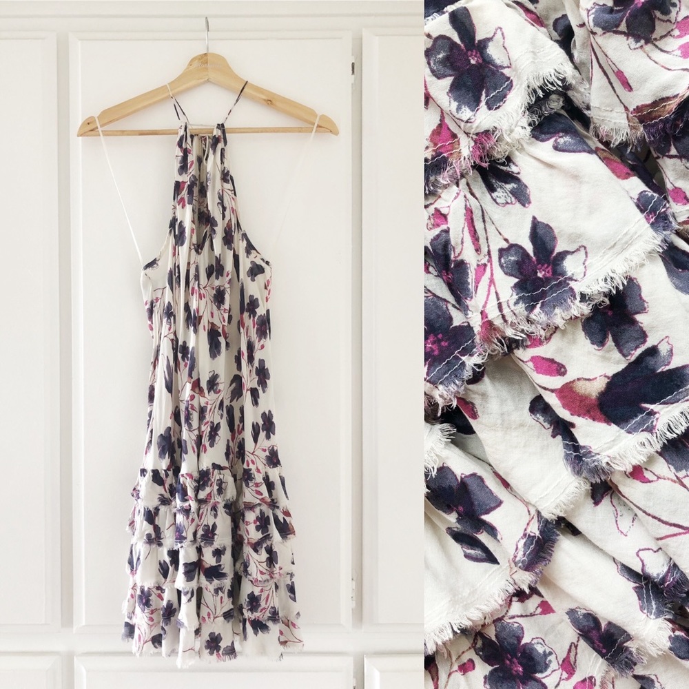 Free People Intimately Ruffle Feather Dress